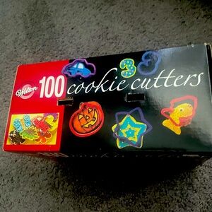 Wilton brand 100 piece cookie cutter box set
